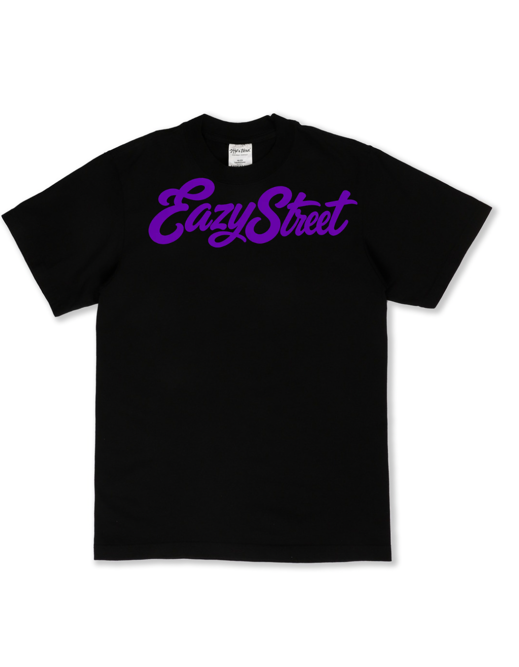 Black/Purple Signature Tee