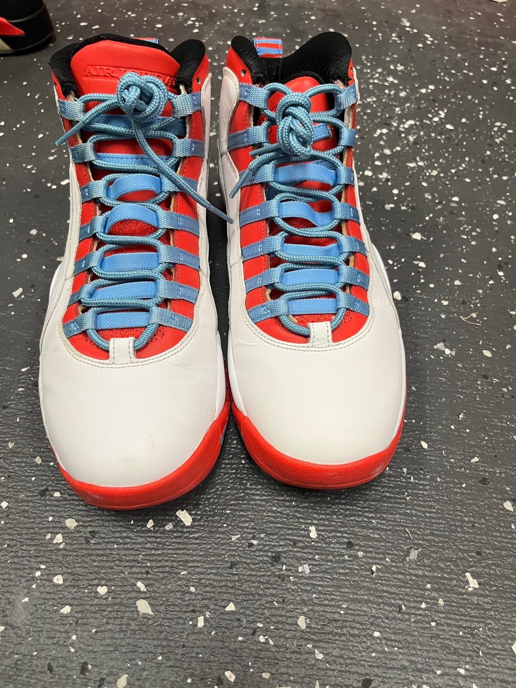 Air Jordan 10 Chicago Flag size 10.5 front view