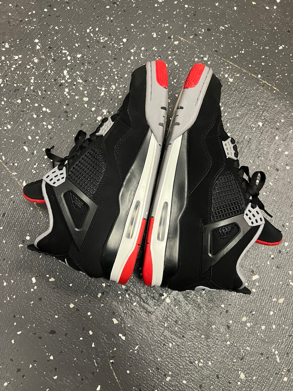 Air Jordan 4 Bred size 10 opposite side view