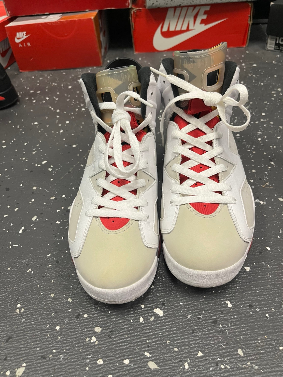 Air Jordan 6 Hare size 10.5 front view