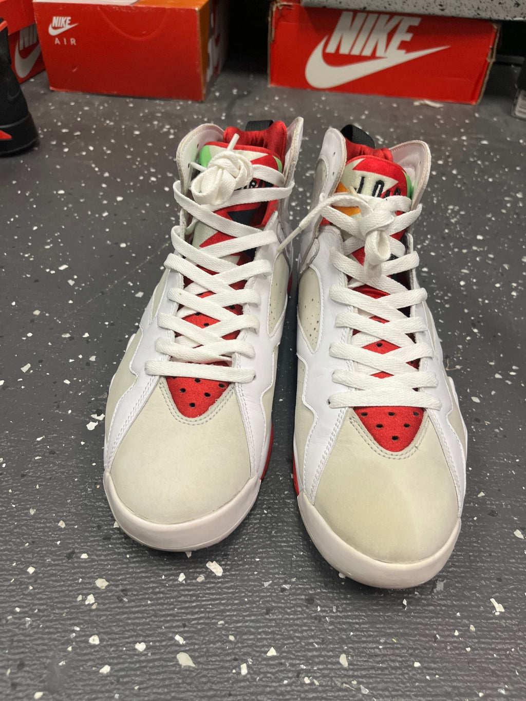 Air Jordan 7 Hare size 10.5 front view