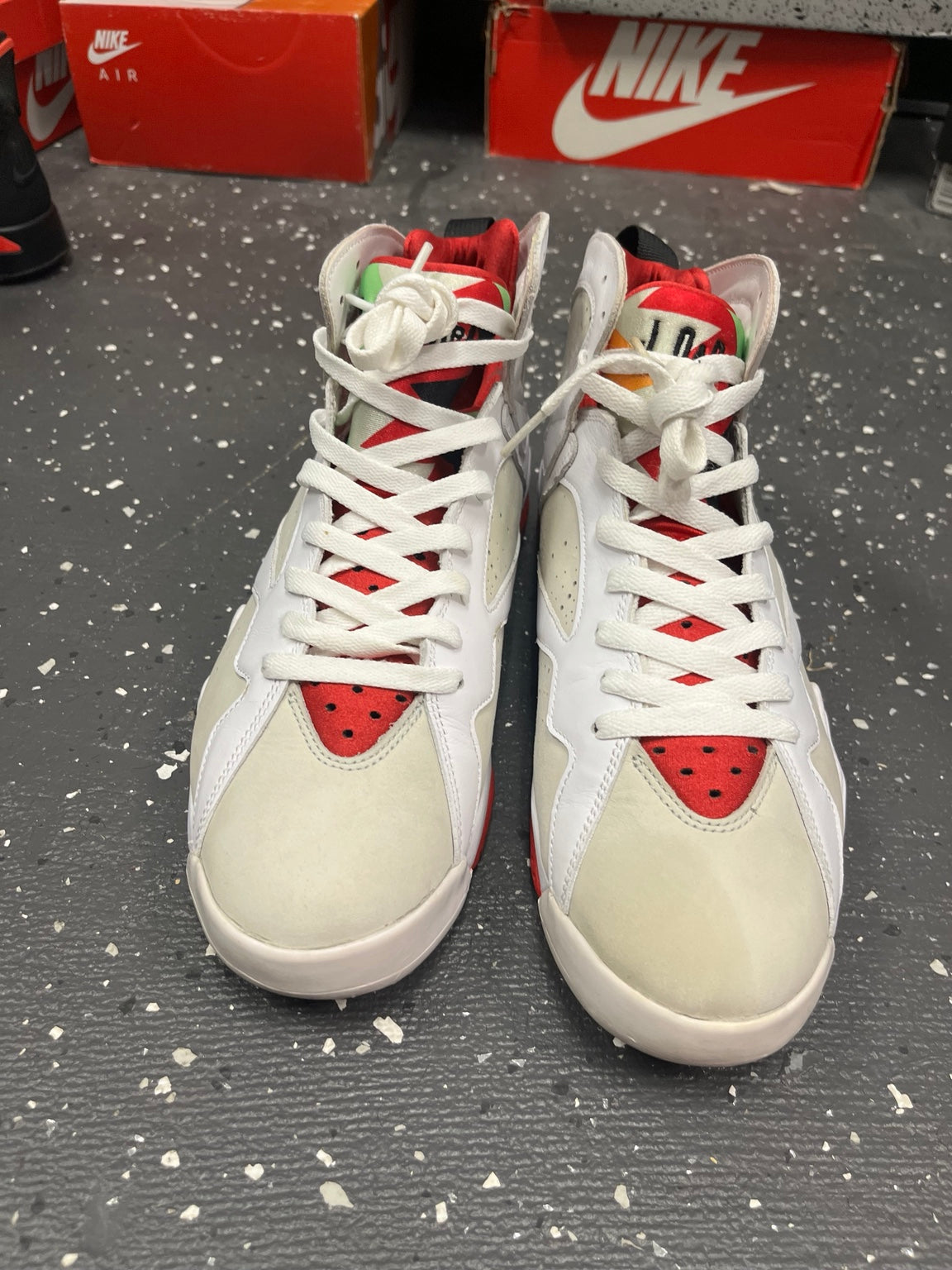 Air Jordan 7 Hare size 10.5 front view