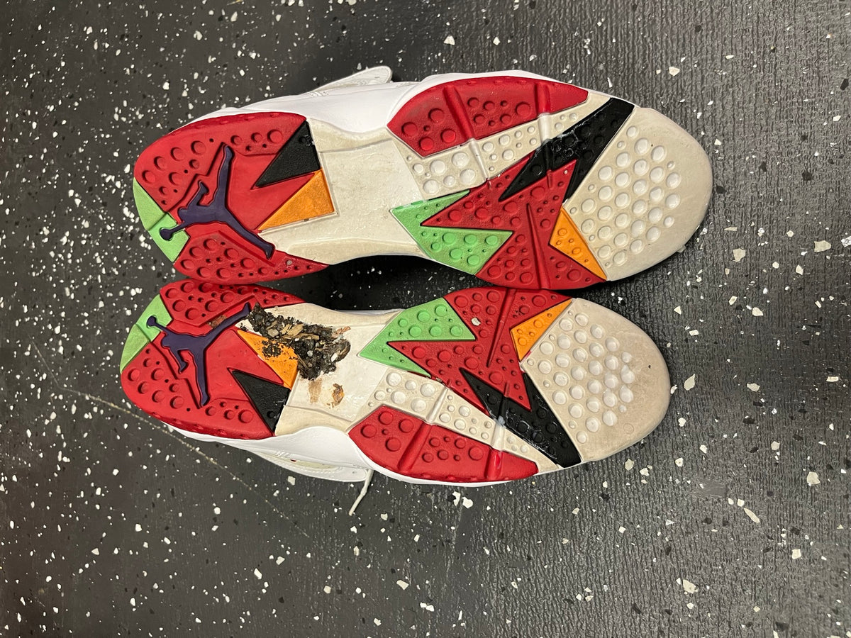 Air Jordan 7 Hare size 10.5 outsole view