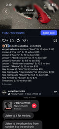 Air Jordan 11 “Bulls Over Broadway” Size 10.5 inventory photo